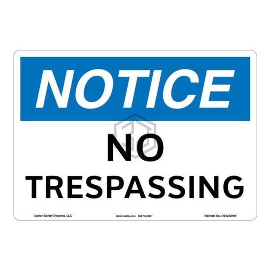 OS1245NH-S2SW3 - Clarion Safety Systems - Signs, Nameplates, Posters