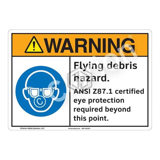 F1201-S2SW1 - Clarion Safety Systems - Signs, Nameplates, Posters