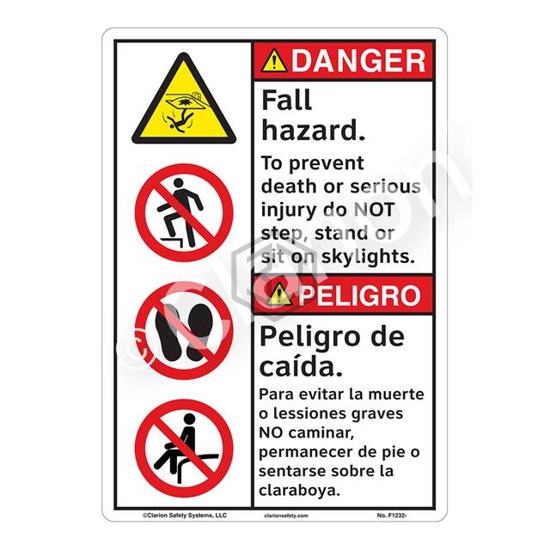 F1232-S2SW2 - Clarion Safety Systems - Signs, Nameplates, Posters