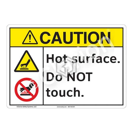 F1176-BJSW1 - Clarion Safety Systems - Signs, Nameplates, Posters