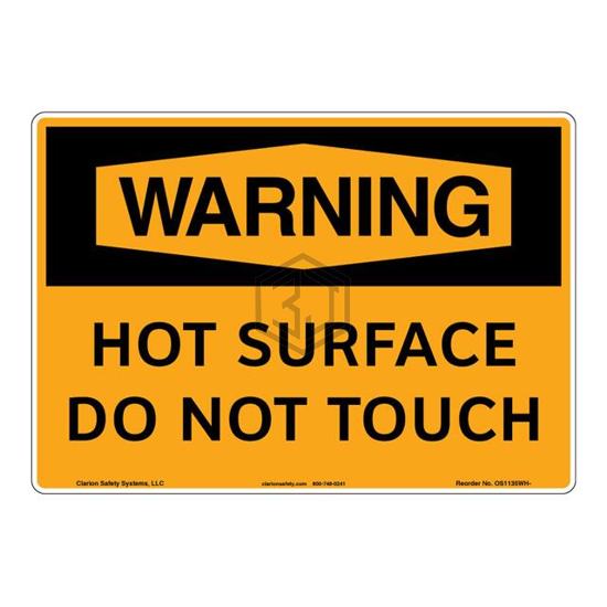 OS1135WH-S2SW3 - Clarion Safety Systems - Signs, Nameplates, Posters