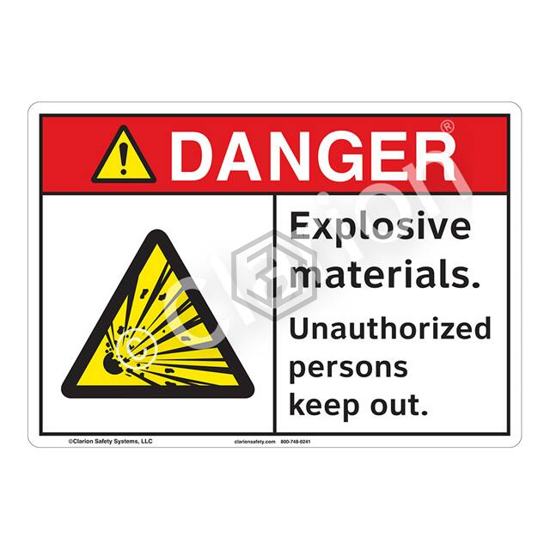 F1159-BJSW1 - Clarion Safety Systems - Signs, Nameplates, Posters