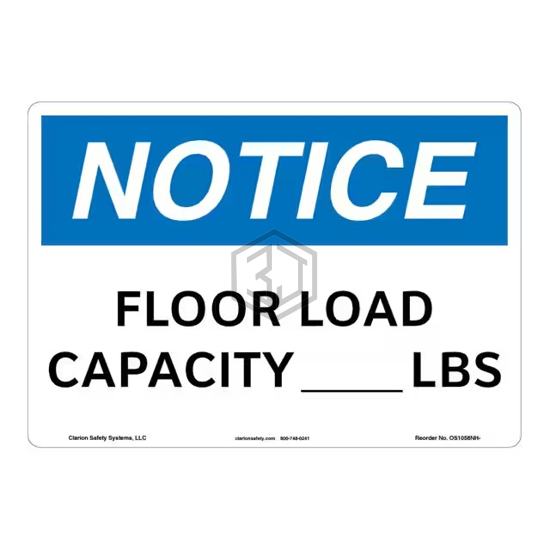 OS1058NH-ZASW3 - Clarion Safety Systems - Signs, Nameplates, Posters