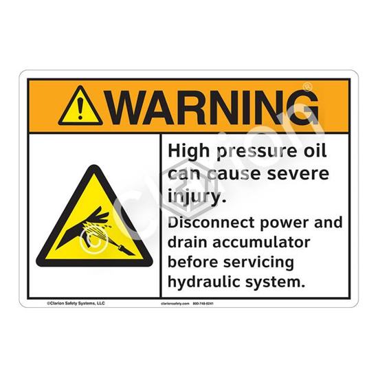 F1222-Z1SW2 - Clarion Safety Systems - Signs, Nameplates, Posters