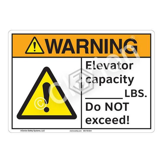 F1171-S4SW2 - Clarion Safety Systems - Signs, Nameplates, Posters