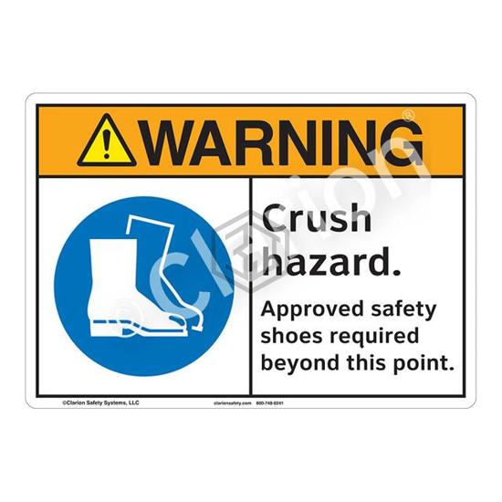 F1192-BESW2 - Clarion Safety Systems - Signs, Nameplates, Posters