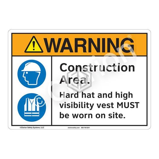 F1228-S2SW2 - Clarion Safety Systems - Signs, Nameplates, Posters
