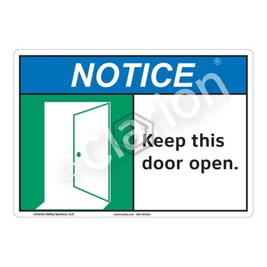 F1130-Z1SW1 - Clarion Safety Systems - Signs, Nameplates, Posters