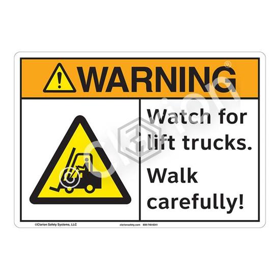 F1165-S2SW3 - Clarion Safety Systems - Signs, Nameplates, Posters