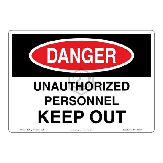 OS1082DH-S2SW2 - Clarion Safety Systems - Signs, Nameplates, Posters