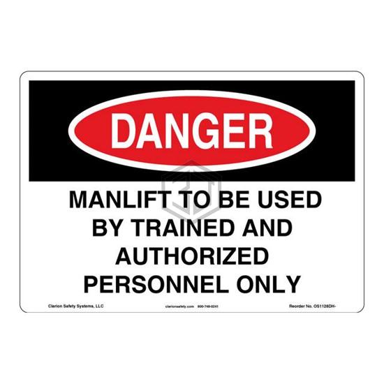 OS1128DH-BJSW2 - Clarion Safety Systems - Signs, Nameplates, Posters