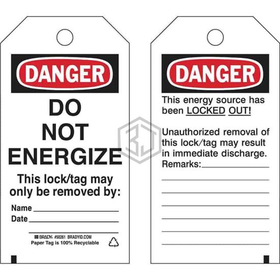 50261 - Brady Corporation - Tags