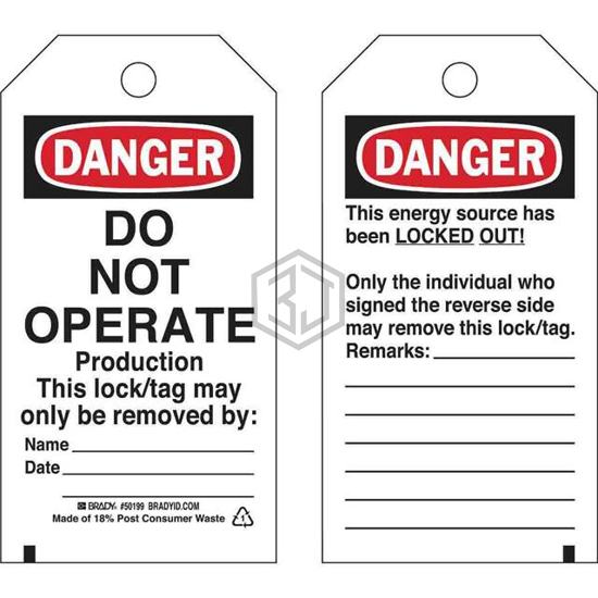 50199 - Brady Corporation - Tags