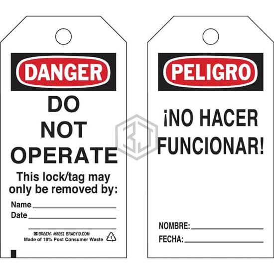 65670 - Brady Corporation - Tags