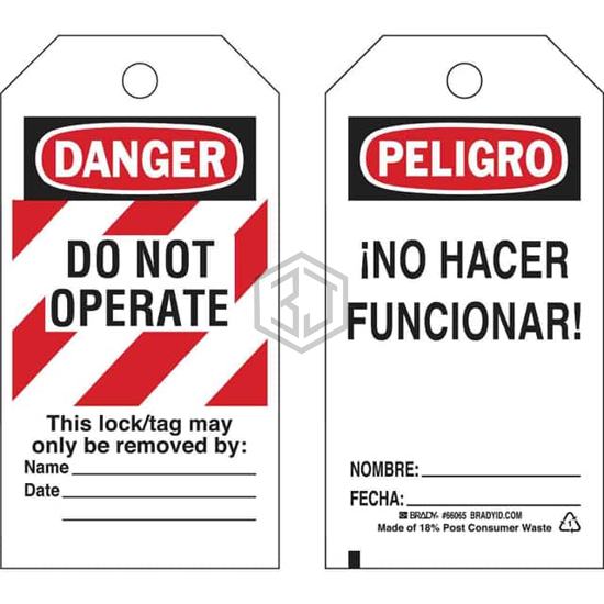 65453 - Brady Corporation - Tags