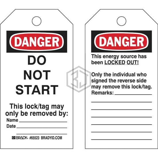 65446 - Brady Corporation - Tags