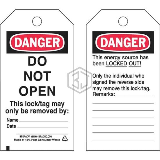 65448 - Brady Corporation - Tags