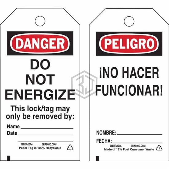 133565 - Brady Corporation - Tags