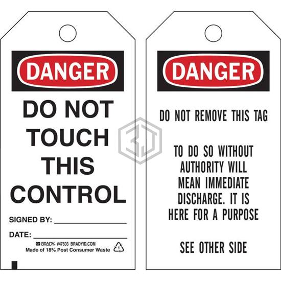 47603 - Brady Corporation - Tags