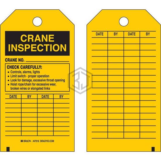 47015 - Brady Corporation - Tags