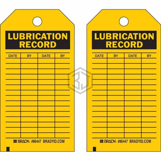 86726 - Brady Corporation - Tags