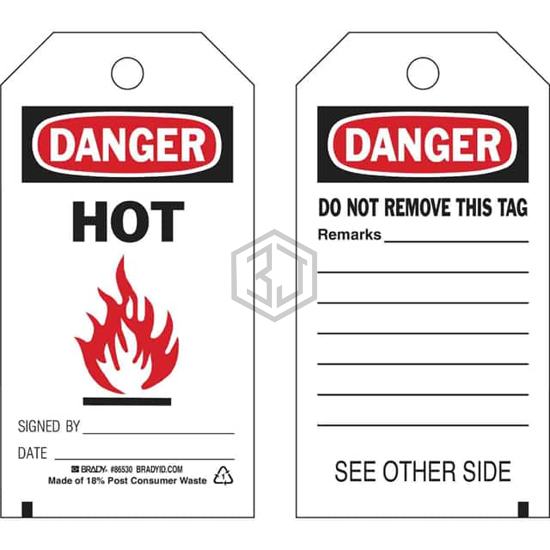 86530 - Brady Corporation - Tags