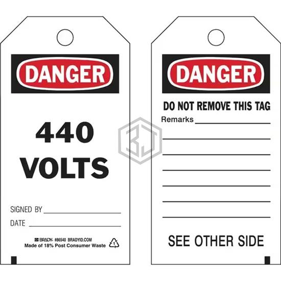 86540 - Brady Corporation - Tags