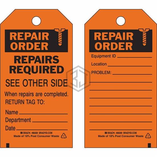 86679 - Brady Corporation - Tags