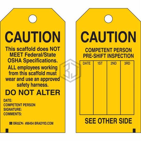 86574 - Brady Corporation - Tags