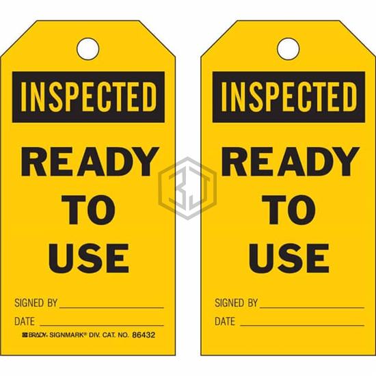 86493 - Brady Corporation - Tags