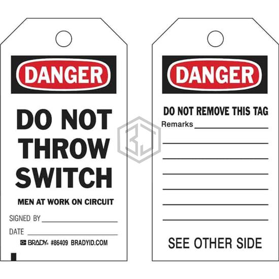 86693 - Brady Corporation - Tags