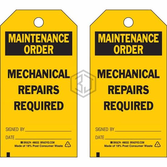 86642 - Brady Corporation - Tags