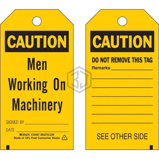 86425 - Brady Corporation - Tags