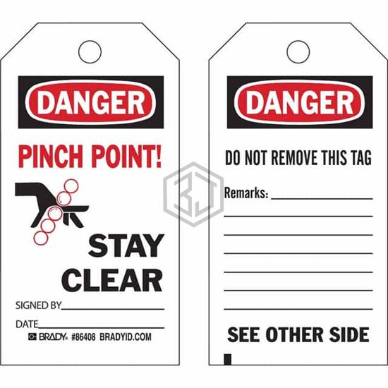 86408 - Brady Corporation - Tags