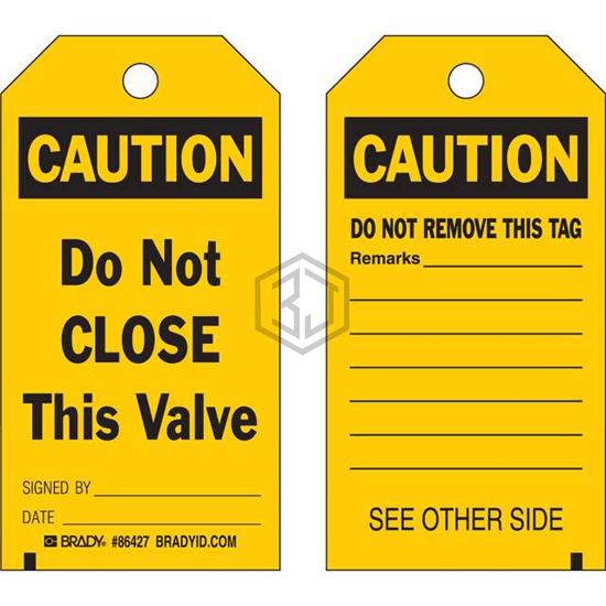 86601 - Brady Corporation - Tags