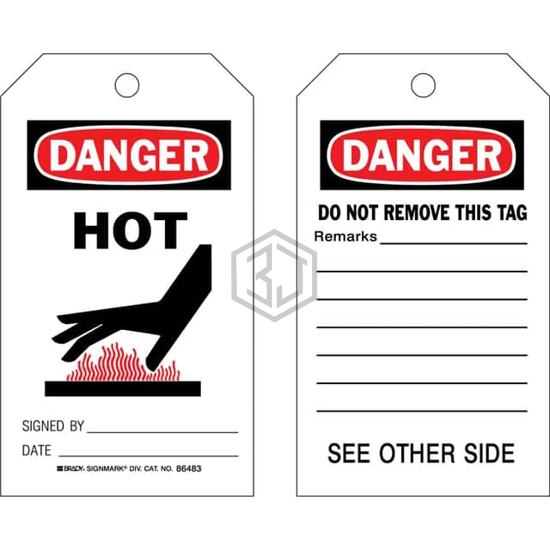86706 - Brady Corporation - Tags