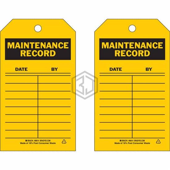 86724 - Brady Corporation - Tags