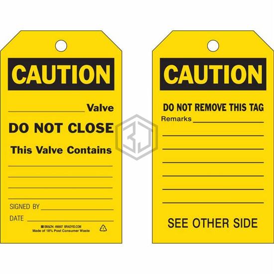 86607 - Brady Corporation - Tags