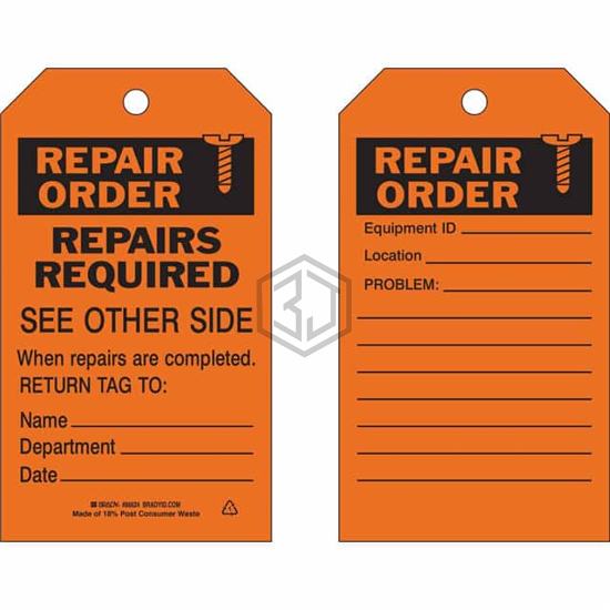 86624 - Brady Corporation - Tags