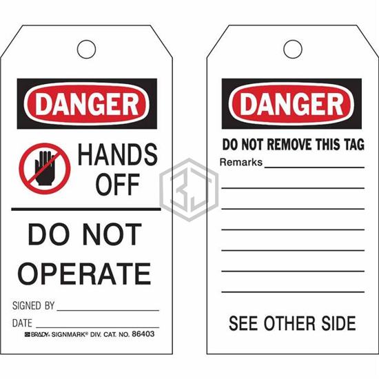 86403 - Brady Corporation - Tags