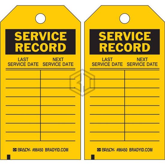 86450 - Brady Corporation - Tags