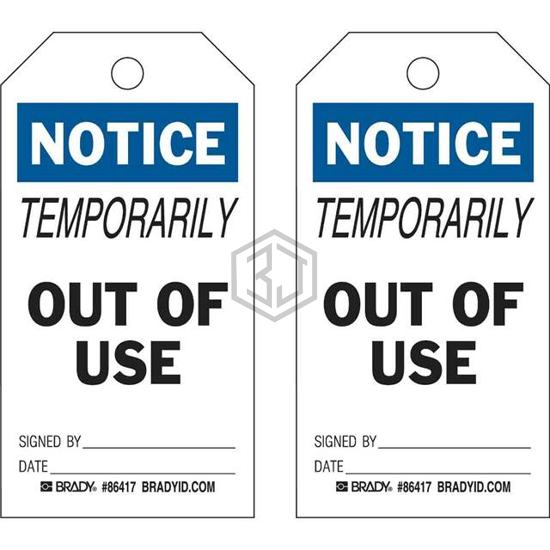 86646 - Brady Corporation - Tags