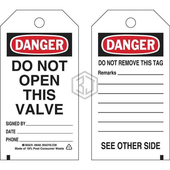 86460 - Brady Corporation - Tags