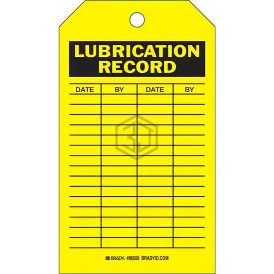 86509 - Brady Corporation - Tags