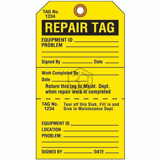 103666 - Brady Corporation - Tags