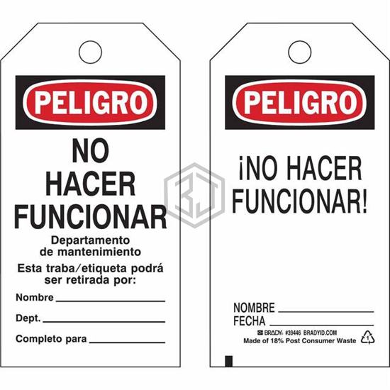 39446 - Brady Corporation - Tags