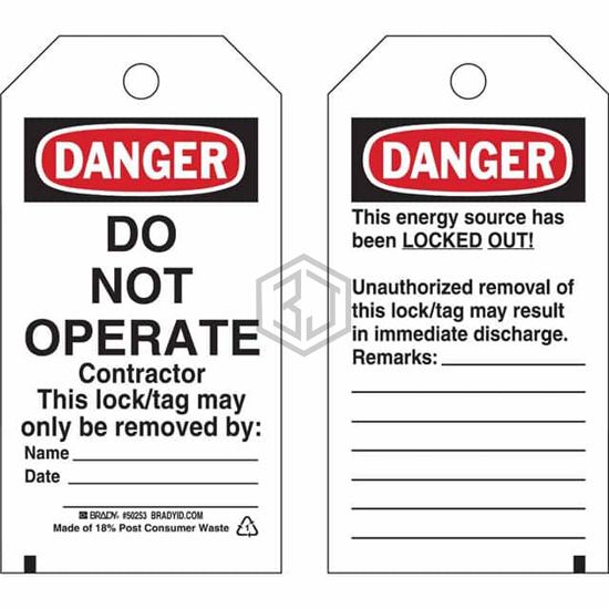 50253 - Brady Corporation - Tags