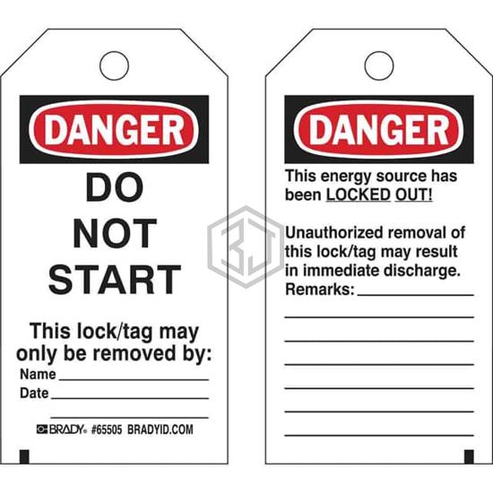 133497 - Brady Corporation - Tags