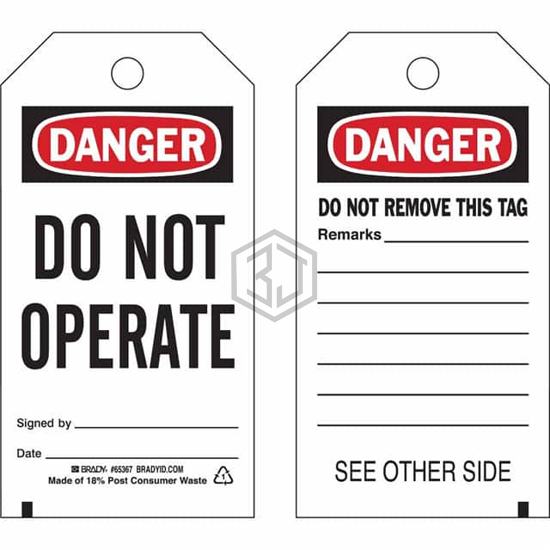 65367 - Brady Corporation - Tags