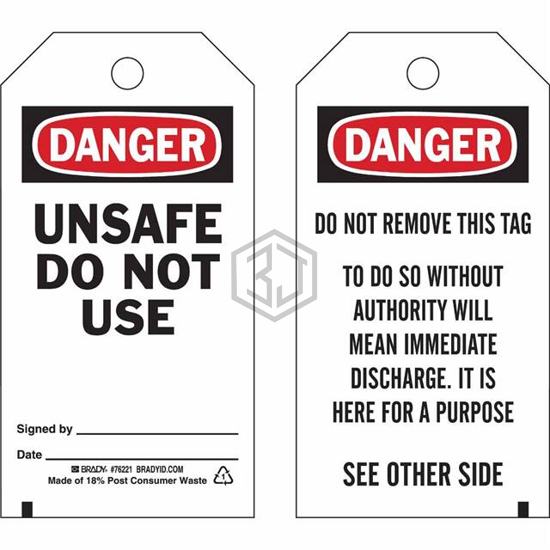 76221 - Brady Corporation - Tags